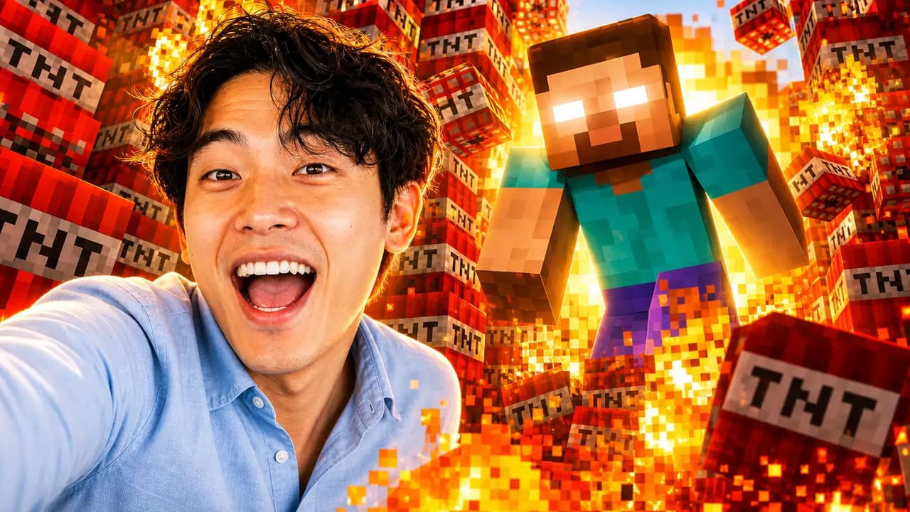 After: I Played Mincraft TNT Only