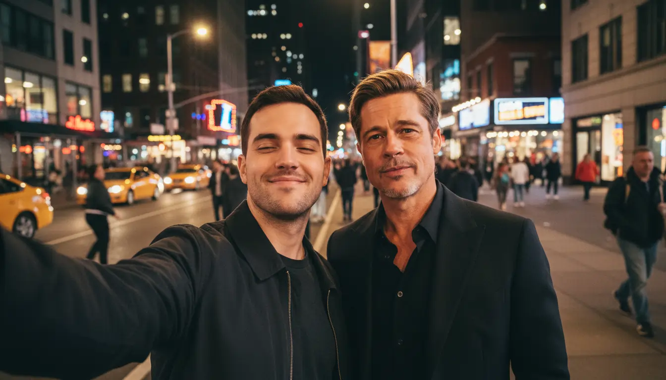 celebrityNightSelfie